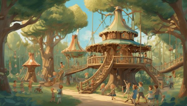 Le bois des lutins : parc de loisirs et aventures en famille